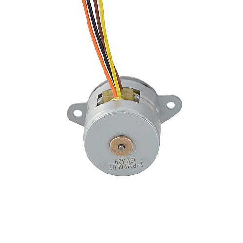 Φ20x18.5mm PM Stepper motor 18deg 12.25mN.m(1.735oz.in) 0.69A 4 Wires - 20PM20L02 | StepperOnline AU
