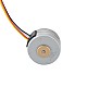Φ25x15mm PM Stepper motor 7.5deg 14.7mN.m(2.082oz.in) 0.5A 4 Wires - 25PM48L01 | StepperOnline AU