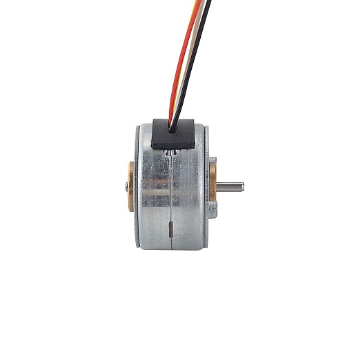 Φ25x15mm PM Stepper motor 7.5deg 14.7mN.m(2.082oz.in) 0.5A 4 Wires - 25PM48L01 | StepperOnline AU