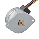 Φ35x22mm PM Stepper motor 7.5deg 53.9mN.m(7.634oz.in) 0.2A 4 Wires - 35PM48L01 | StepperOnline AU