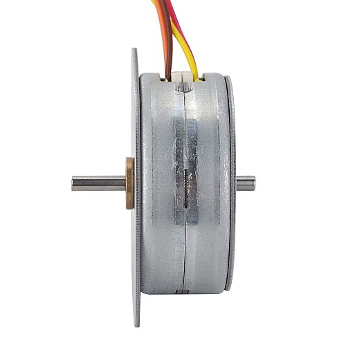 Φ42x18mm PM Stepper motor 3.75deg 49mN.m(6.94oz.in) 0.42A 4 Wires - 42PM96M01 | StepperOnline AU