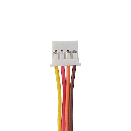 Φ42x18mm PM Stepper motor 3.75deg 49mN.m(6.94oz.in) 0.42A 4 Wires - 42PM96M01 | StepperOnline AU