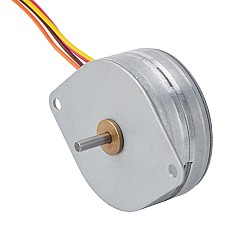 CN On Sale - Φ42x18mm PM Stepper motor 3.75deg 49mN.m(6.94oz.in) 0.42A 4 Wires