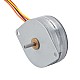 Φ42x18mm PM Stepper motor 3.75deg 49mN.m(6.94oz.in) 0.42A 4 Wires - 42PM96M01 | StepperOnline AU