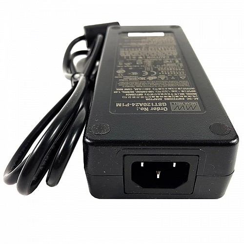 GST120A24-P1M  MEANWELL 120W 24VDC 5A 115/230VAC AC-DC Reliable Green Industrial Adaptor - GST120A24-P1M | StepperOnline AU