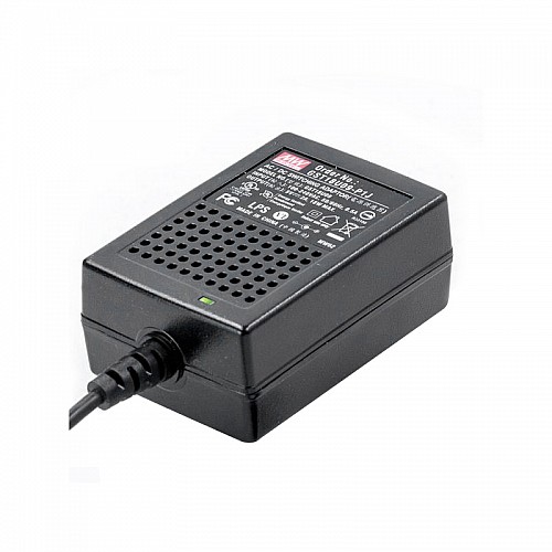 GST18U09-P1J MEANWELL 18W 9VDC 2A 115/230VAC AC-DC Reliable Green Industrial Adaptor - GST18U09-P1J | StepperOnline AU