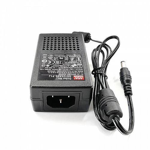 GST25A05-P1J MEANWELL 20W 5VDC 4.0A 115/230VAC AC-DC Reliable Green Industrial Adaptor - GST25A05-P1J | StepperOnline AU