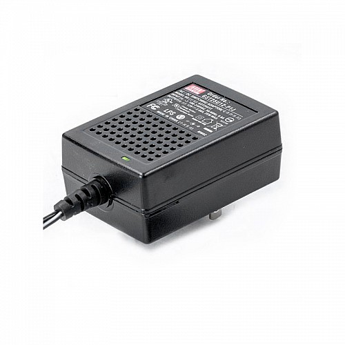 GST25U12-P1J MEANWELL 25W 12VDC 2.08A 115/230VAC AC-DC Reliable Green Industrial Adaptor - GST25U12-P1J | StepperOnline AU