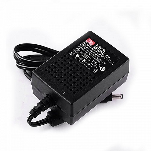 GST36U12-P1J MEANWELL 36W 12VDC 3A 115/230VAC AC-DC Reliable Green Industrial Adaptor - GST36U12-P1J | StepperOnline AU