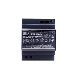 CN On Sale - HDR-100-24 MEANWELL 92W 24VDC 3.83A 115/230VAC Ultra Slim Step Shape DIN Rail Power Supply