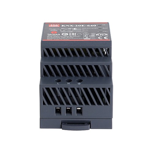 KNX-20E-640 MEANWELL 640mA KNX Power Supply - KNX-20E-640 | StepperOnline AU