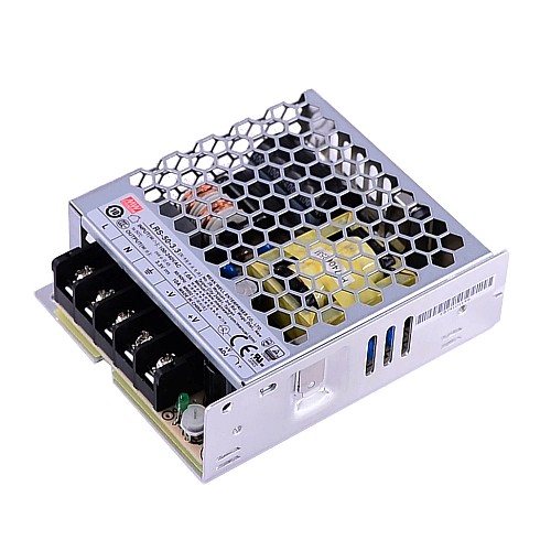 LRS-50-3.3 MEANWELL 33W 3.3VDC 10A 115/230VAC Enclosed Switching Power Supply - LRS-50-3.3 | StepperOnline AU