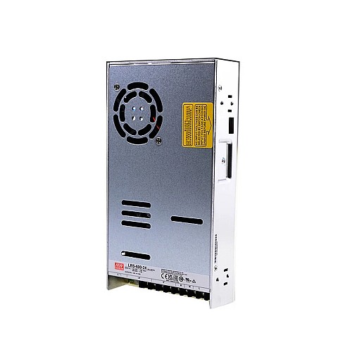 LRS-600-24 MEANWELL 600W 24VDC 25A 115/230VAC Enclosed Switching Power Supply - LRS-600-24 | StepperOnline AU