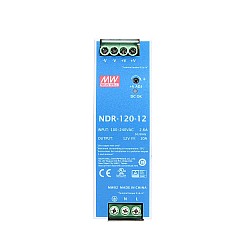 CN On Sale - NDR-120-12 MEANWELL 120W 12VDC 10A 115/230VAC Single Output Industrial DIN RAIL