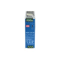 CN On Sale - NDR-120-48 MEANWELL 120W 48VDC 2.5A 115/230VAC Single Output Industrial DIN RAIL