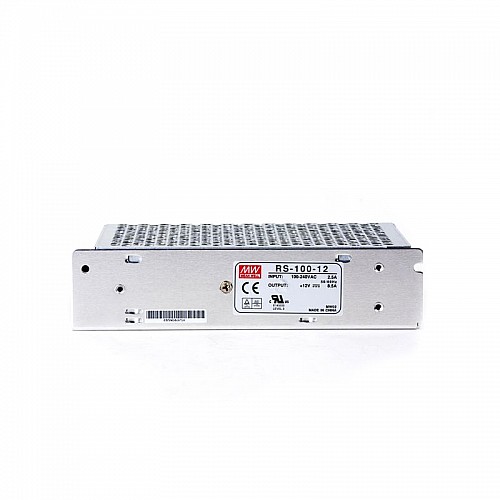 RS-100-12 MEANWELL 102W 8.5A 12V Single Output Switching Power Supply - RS-100-12 | StepperOnline AU
