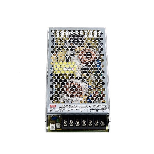 RSP-150-12 MEANWELL 150W 12VDC 12.5A 115/230VAC Single Output With PFC Function - RSP-150-12 | StepperOnline AU