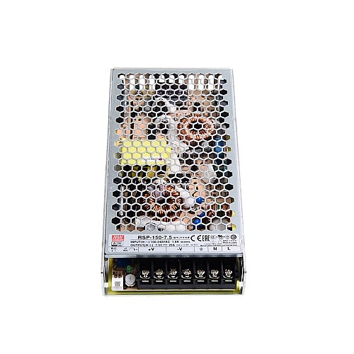 RSP-150-7.5 MEANWELL 150W 7.5VDC 20A 115/230VAC Single Output With PFC Function - RSP-150-7.5 | StepperOnline AU