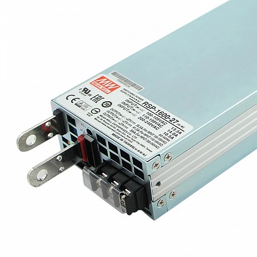 RSP-1600-27 MEANWELL 1593W 27VDC 59A 115/230VAC Power Supply With Single Output - RSP-1600-27 | StepperOnline AU