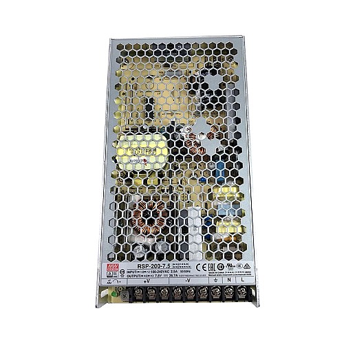 RSP-200-7.5 MEANWELL 200.25W 7.5VDC 26.7A 115/230VAC Single Output With PFC Function - RSP-200-7.5 | StepperOnline AU