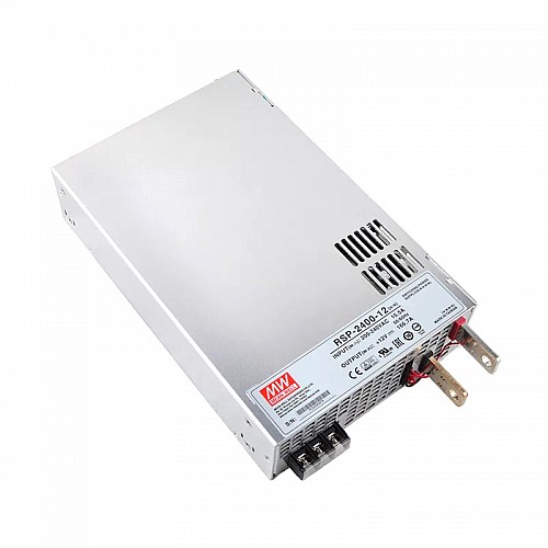 RSP-2400-12 MEANWELL 2400.4W 12VDC 166.7A 180/230VAC Power Supply With Single Output - RSP-2400-12 | StepperOnline AU
