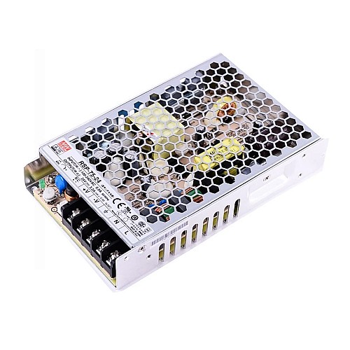 RSP-75-24 MEANWELL 76.8W 24VDC 3.2A 115/230VAC Single Output With PFC Function - RSP-75-24 | StepperOnline AU