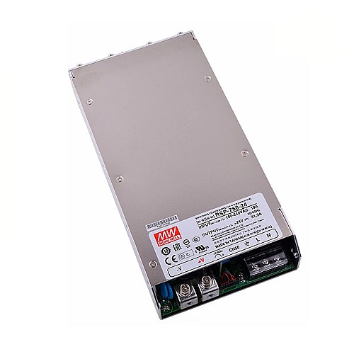 RSP-750-24 MEANWELL 751.2W 24VDC 31.3A 115/230VAC Power Supply With Single Output - RSP-750-24 | StepperOnline AU