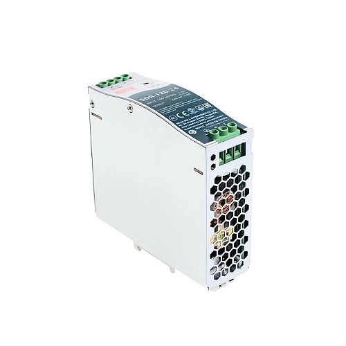 SDR-120-24 MEANWELL 120W 24VDC 5A 115/230VAC With PFC Function DIN Rail Power Supply - SDR-120-24 | StepperOnline AU