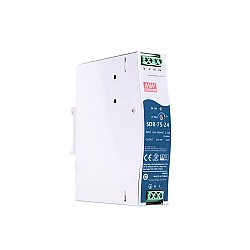 SDR-75-24  MEANWELL 76.8W 24VDC 3.2A 115/230VAC Single Output Industrial DIN RAIL With Power Supply