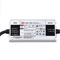 XLG-100-12-A MEANWELL 96W 12VDC 8A 115/230VAC Constant Power Mode LED Driver