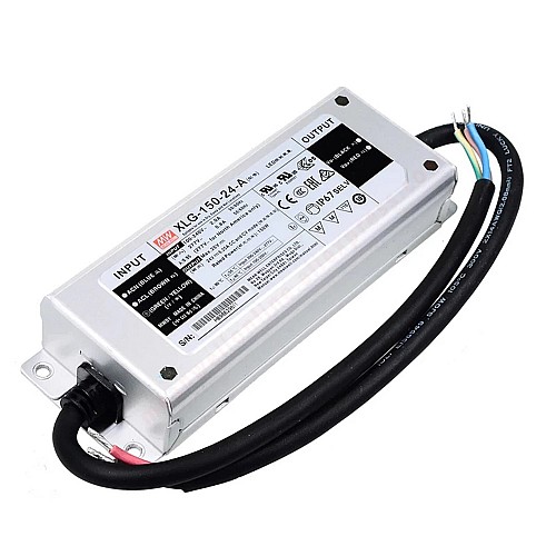 XLG-150-24-A MEANWELL 150W 24VDC 6.25A 115/230VAC Constant Power Mode LED Driver - XLG-150-24-A | StepperOnline AU