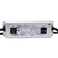 XLG-200-24-A MEANWELL 199.2W 24VDC 8.3A 115/230VAC Constant Power Mode LED Driver