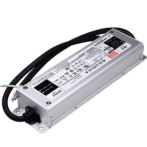 XLG-240-H-A MEANWELL 239.6W 0.7A 115/230VAC Constant Power Mode LED Driver - XLG-240-H-A | StepperOnline AU