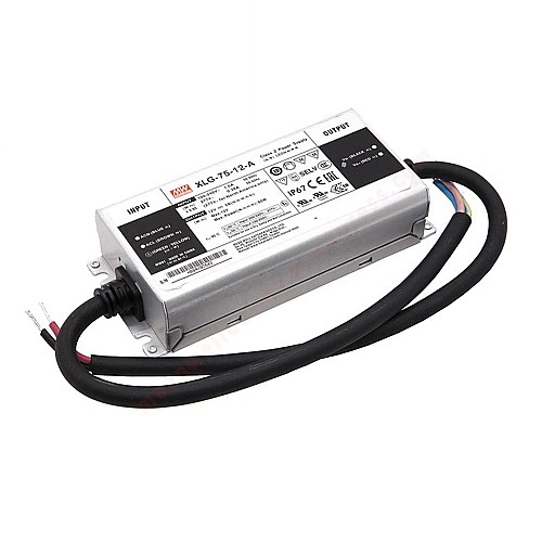 XLG-75-12-A MEANWELL 60W 12VDC 5A 115/230VAC Constant Power Mode LED Driver - XLG-75-12-A | StepperOnline AU
