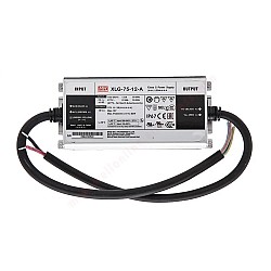 XLG-75-12-A MEANWELL 60W 12VDC 5A 115/230VAC Constant Power Mode LED Driver
