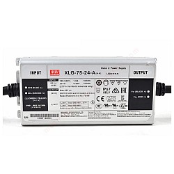 XLG-75-24-A MEANWELL 74.4W 24VDC 3.1A 115/230VAC Constant Power Mode LED Driver
