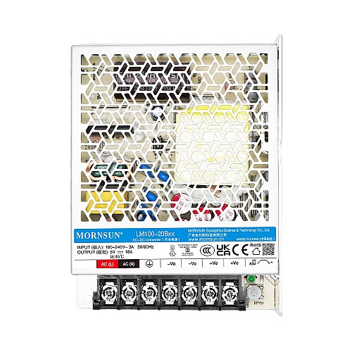 100W 36V 2.8A 85-264VAC/120-370VDC Switching Power Supply - LM100-20B36 | StepperOnline AU