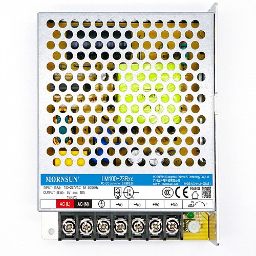 100W 36V 2.8A 85-305VAC/120-430VDC Switching Power Supply - LM100-23B36 | StepperOnline AU