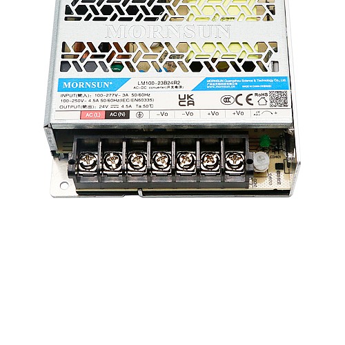 100W 48V 2.3A 80-305VAC/100-430VDC Switching Power Supply - LM100-23B48R2 | StepperOnline AU