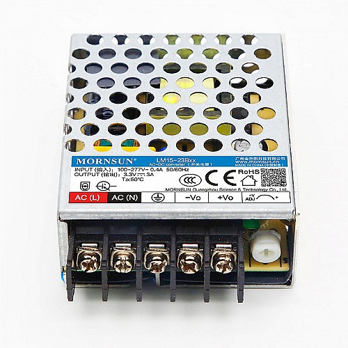 15W 48V 0.32A 85-305VAC/120-430VDC Switching Power Supply - LM15-23B48 | StepperOnline AU