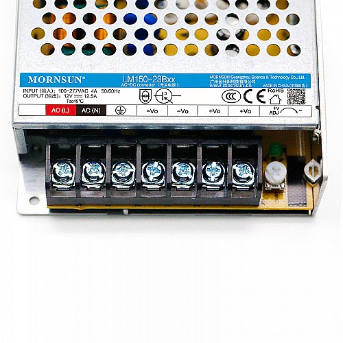 150W 55V 2.73A 85-305VAC/120-430VDC Switching Power Supply - LM150-23B55 | StepperOnline AU