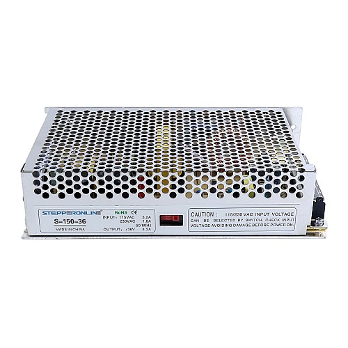 150W 36V 4.17A 115/230V Switching Power Supply Stepper Motor CNC Router Kits - S-150-36 | StepperOnline AU