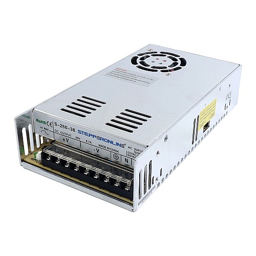 250W 36V 6.90A 115/230V Switching Power Supply Stepper Motor CNC Router Kits - S-250-36 | StepperOnline AU
