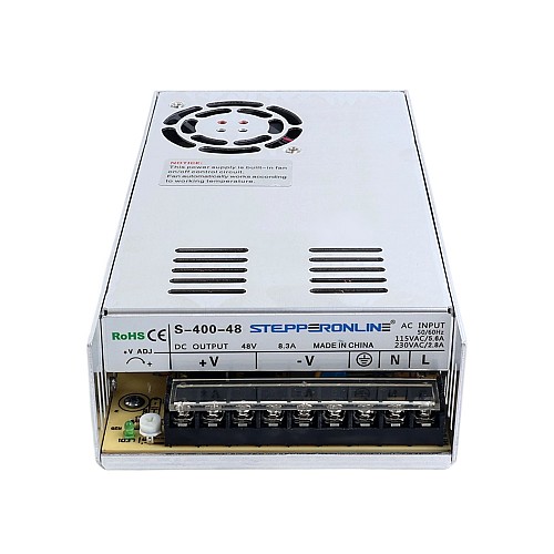 400W 48V 8.30A 115/230V Switching Power Supply Stepper Motor CNC Router Kits - S-400-48 | StepperOnline AU