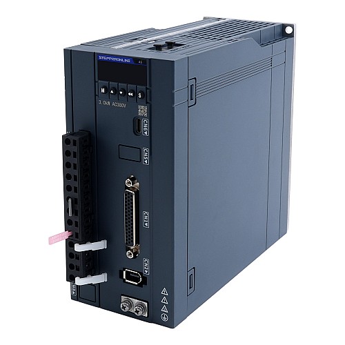 A6H Series 2900W RS485 AC Servo Motor Kit 1500rpm 18.60Nm 17-Bit Absolute Encoder IP67 - A6H-RS2900H3A1-M17 | StepperOnline AU