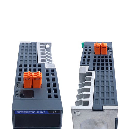 A6 Series 400W STO Safe Torque Off PROFINET AC Servo Motor Kit 3000rpm 1.27Nm 17-Bit Absolute Encoder IP67 - A6-PN400H2A1-M17-STO | StepperOnline AU