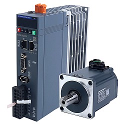 A6 Series 400W STO Safe Torque Off PROFINET AC Servo Motor Kit 3000rpm 1.27Nm 17-Bit Absolute Encoder IP67