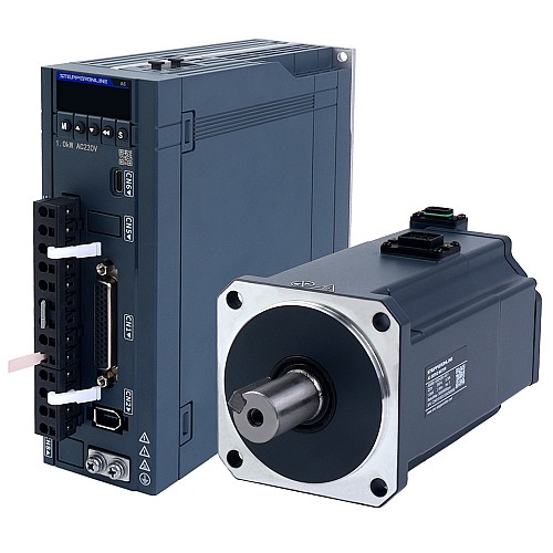 A6 Series 1000W RS485 AC Servo Motor Kit 3000rpm 3.18Nm w/ Brake 17-Bit Absolute Encoder IP67 - A6-RS1000H2B1-M17 | StepperOnline AU