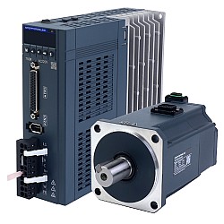A6 Series 750W RS485 AC Servo Motor Kit 3000rpm 2.39Nm w/ Brake 17-Bit Absolute Encoder IP67