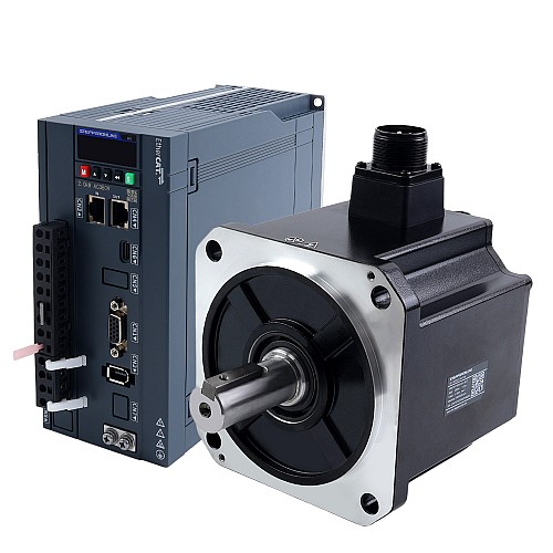 A6 Series 2000W EtherCAT AC Servo Motor Kit 3000rpm 6.37Nm 17-Bit Absolute Encoder IP67 - A6-EC2000H3A1-M17 | StepperOnline AU